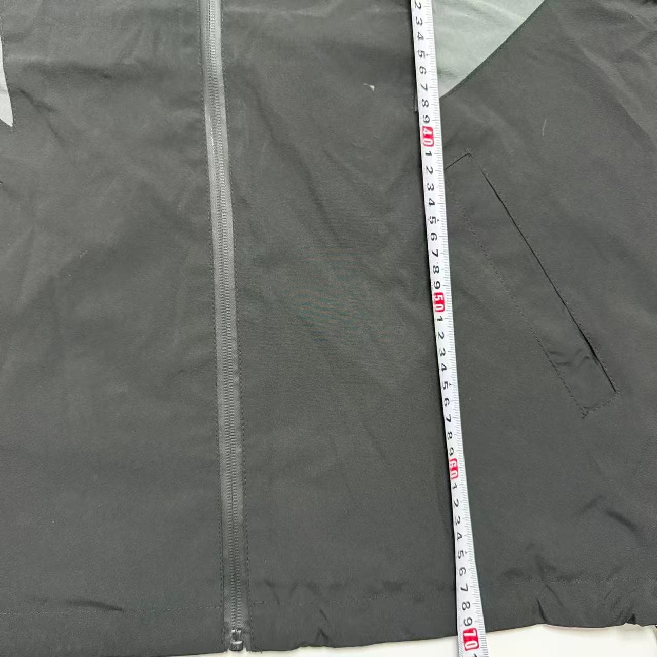 Unbranded Athletic Track Jacket Black Grey — photo 3 of 4
