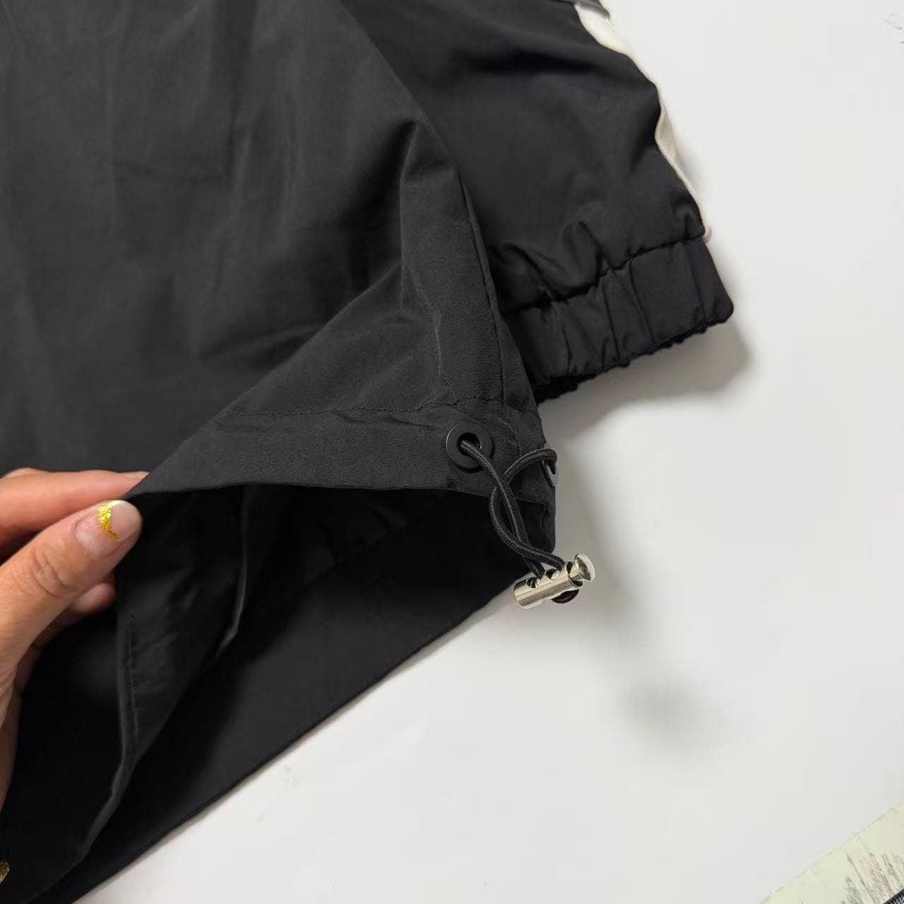 Unbranded Athletic Track Jacket Black Grey — photo 4 of 4