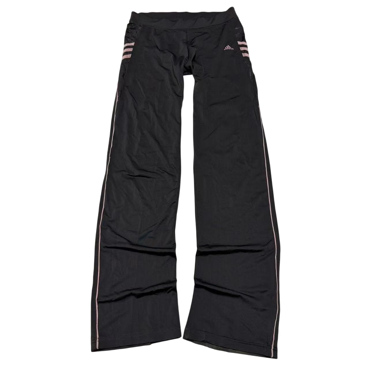 Vintage 2000s Adidas Women's Black & Pink Track Pants — photo 1 of 6