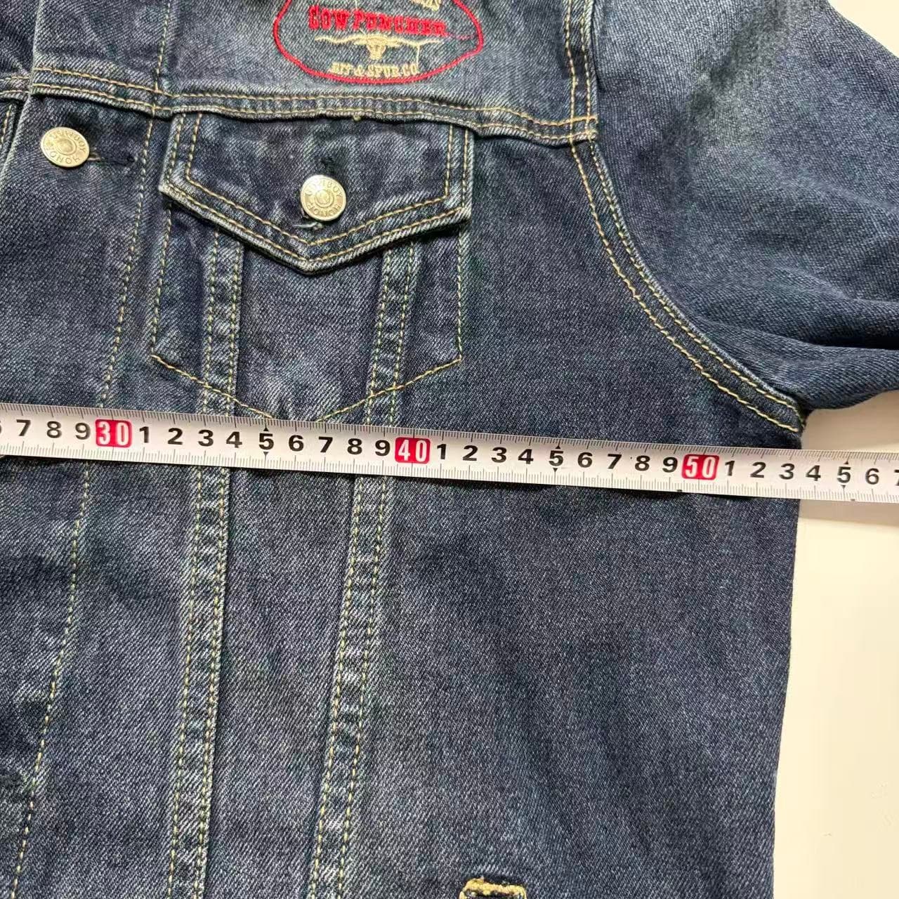 Vintage 2000s Cowboy Honor Denim Jacket — photo 4 of 8