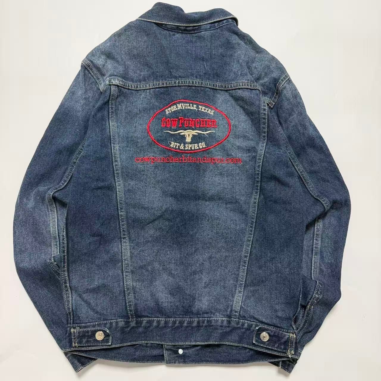 Vintage 2000s Cowboy Honor Denim Jacket — photo 1 of 8
