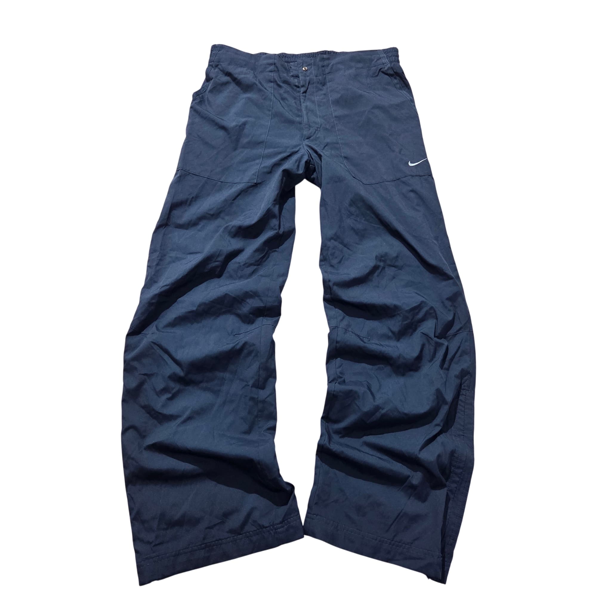 Vintage 2000s Nike Nylon Track Pants — photo 1 of 13