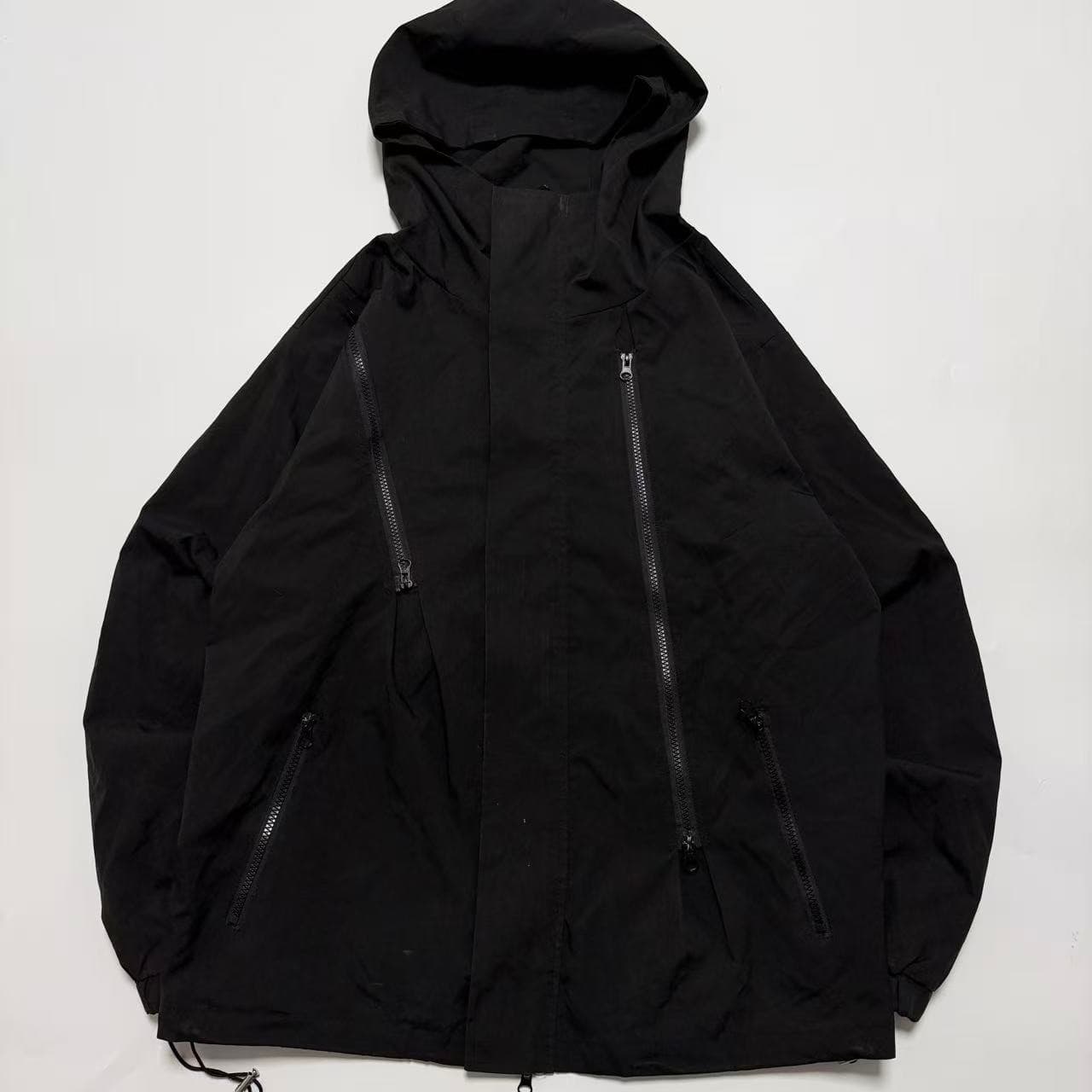 Vintage 2000s Release Black Technical Shell Jacket — photo 1 of 8