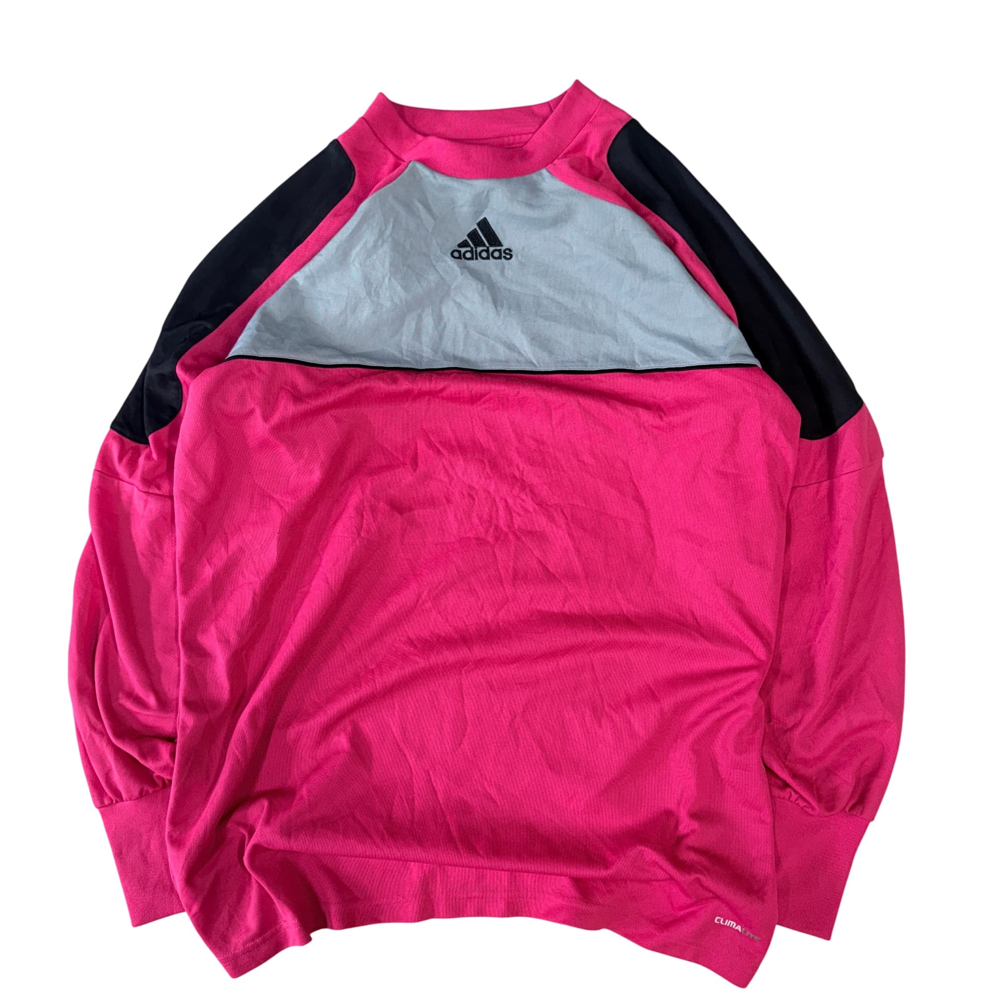 Vintage Adidas Climalite Colorblock Long Sleeve Goalkeeper Jersey Shirt Men M — photo 1 of 7