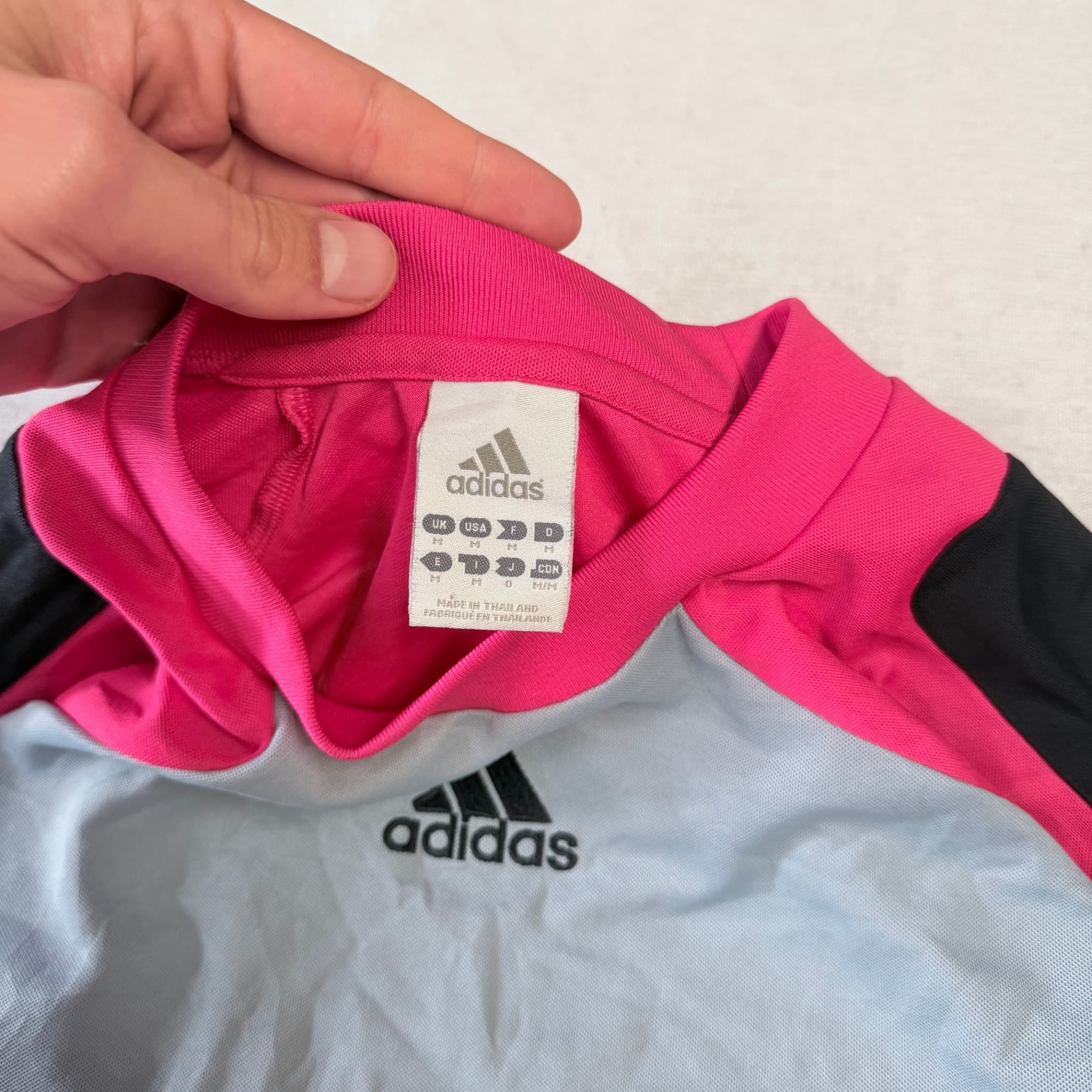 Vintage Adidas Climalite Colorblock Long Sleeve Goalkeeper Jersey Shirt Men M — photo 4 of 7