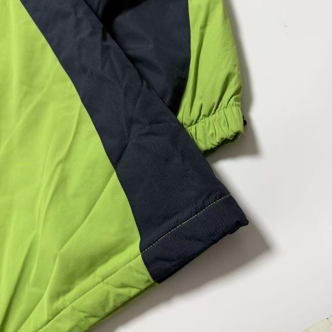 Vintage Adidas Lime Green & Black Shell Jacket — photo 6 of 6