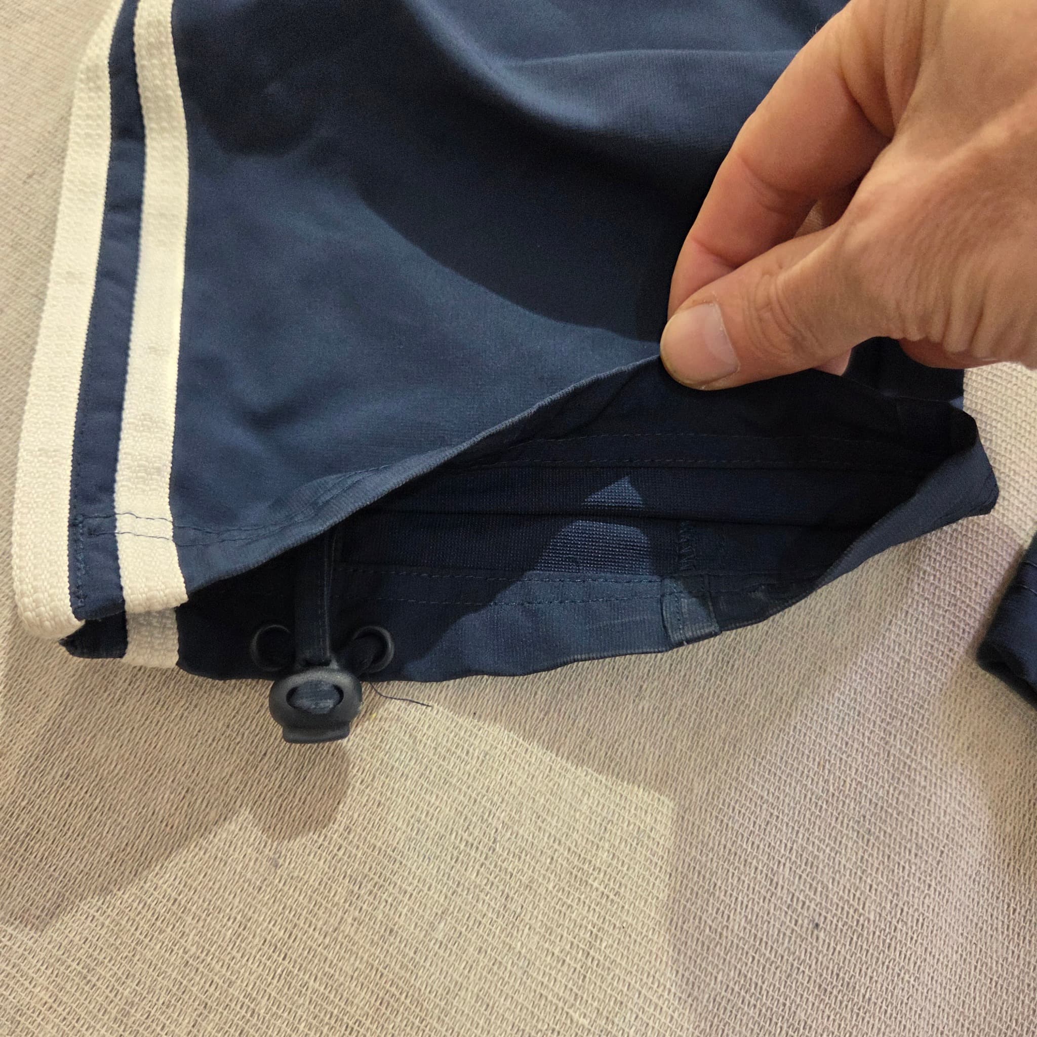 Vintage Adidas Navy Blue Technical Track Pants — photo 2 of 12