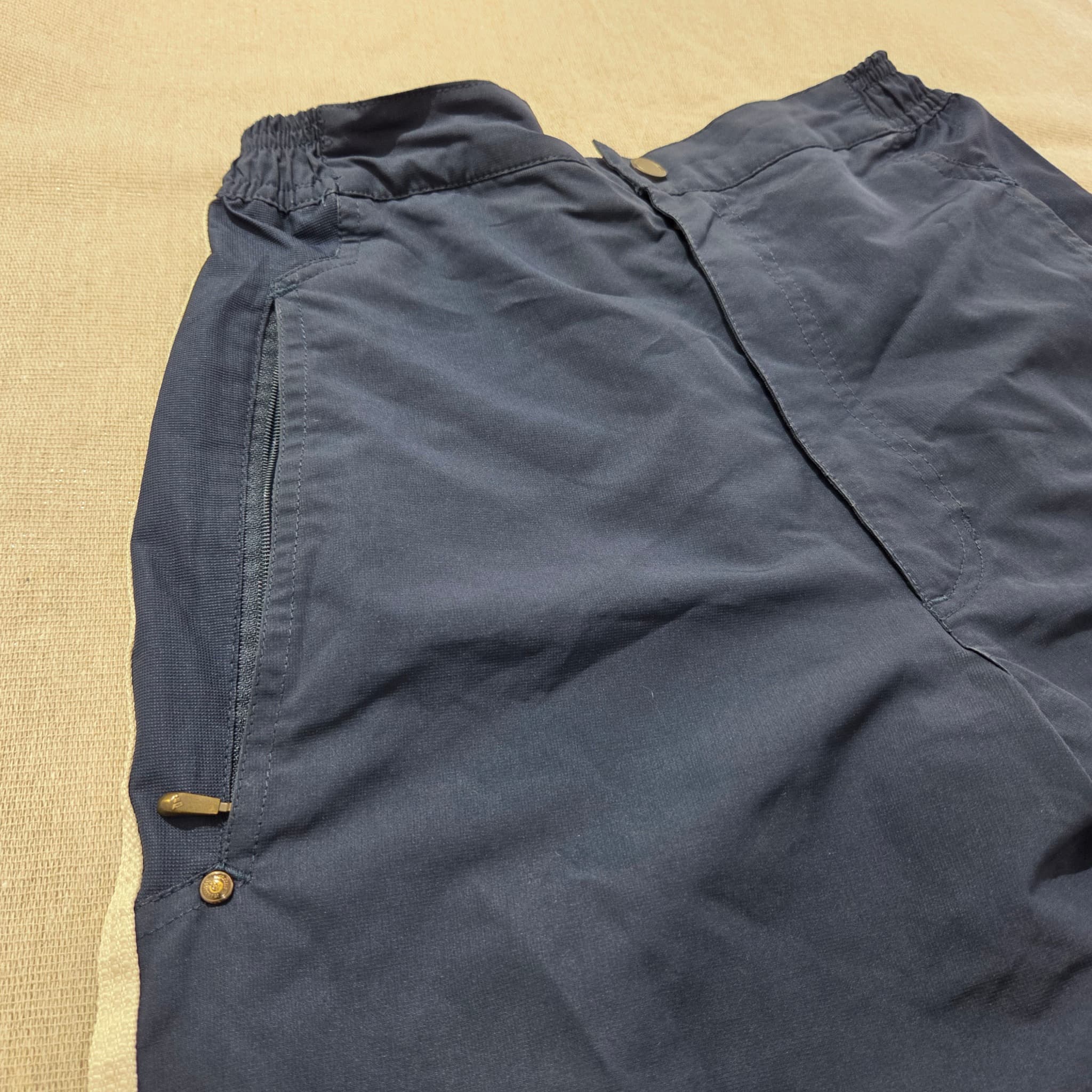 Vintage Adidas Navy Blue Technical Track Pants — photo 3 of 12