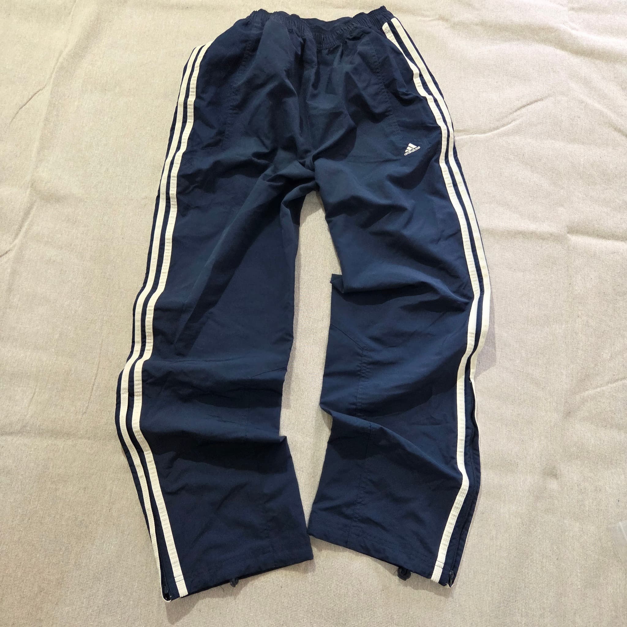 Vintage Adidas Navy Blue Technical Track Pants — photo 9 of 12