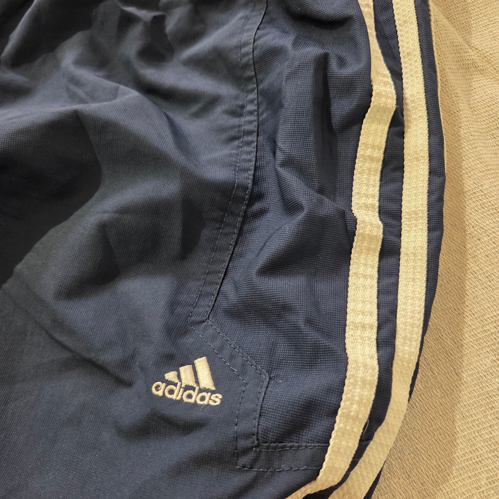Vintage Adidas Navy Blue Technical Track Pants — photo 11 of 12