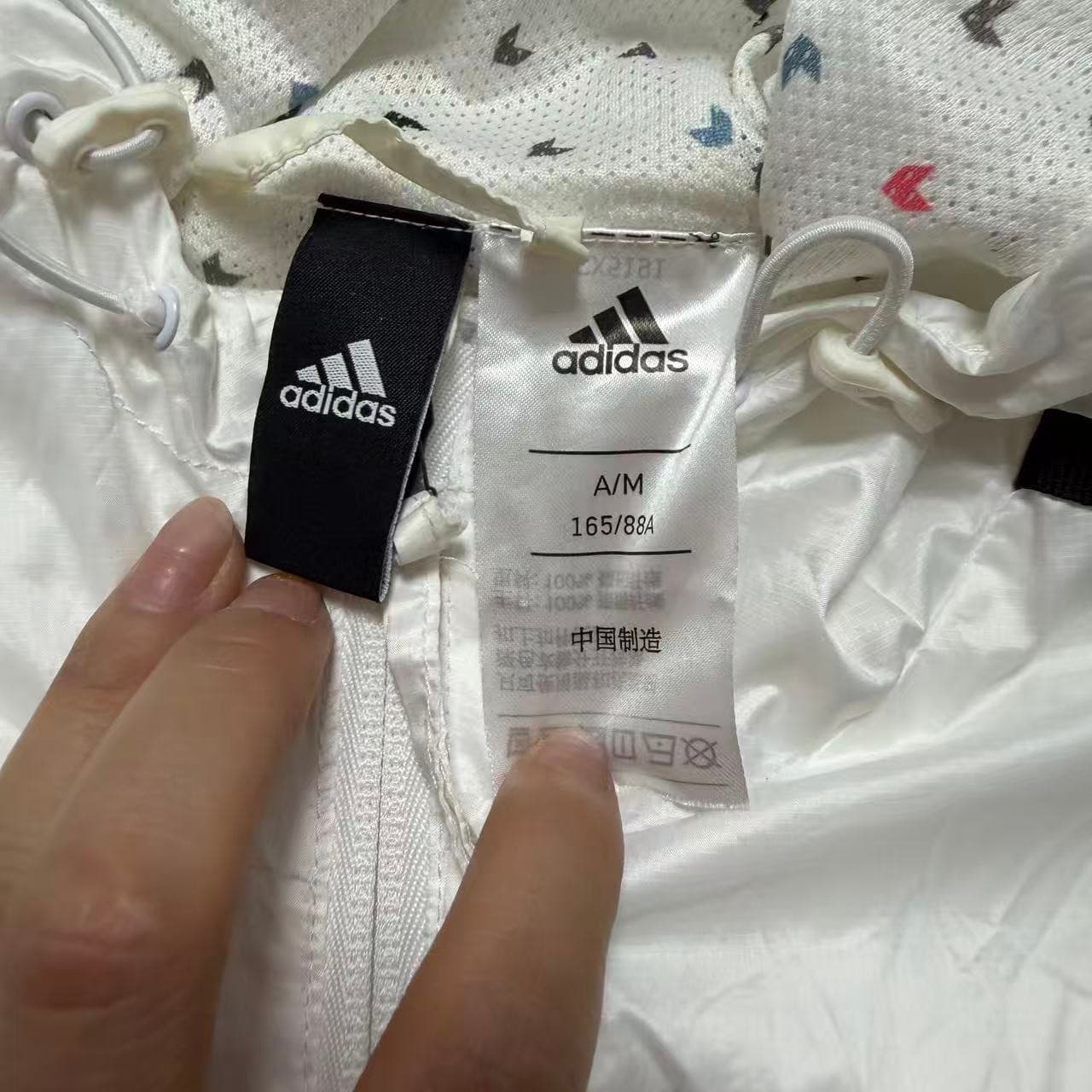 Vintage Adidas Originals 3-Stripe Windbreaker — photo 3 of 10