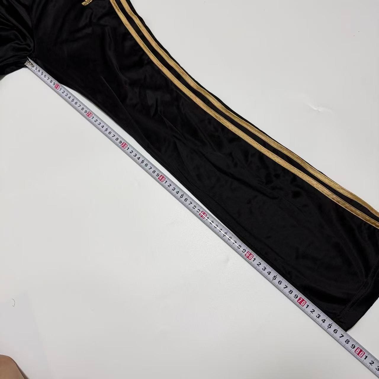 Vintage Adidas Originals Black & Gold Track Pants — photo 6 of 9