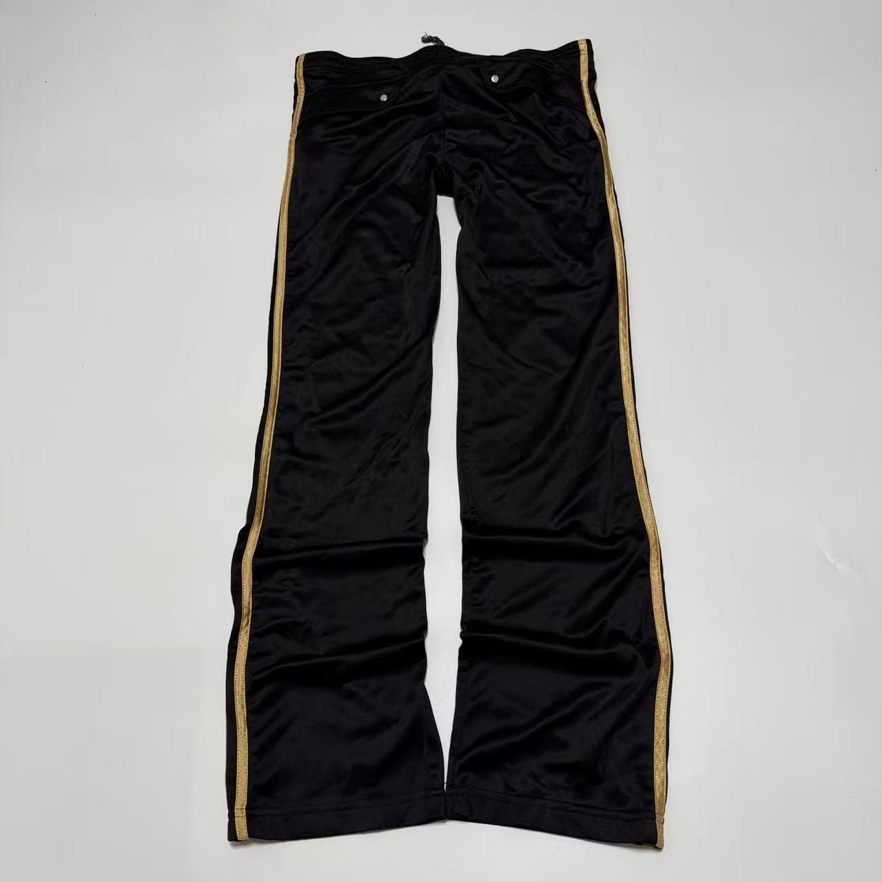 Vintage Adidas Originals Black & Gold Track Pants — photo 8 of 9