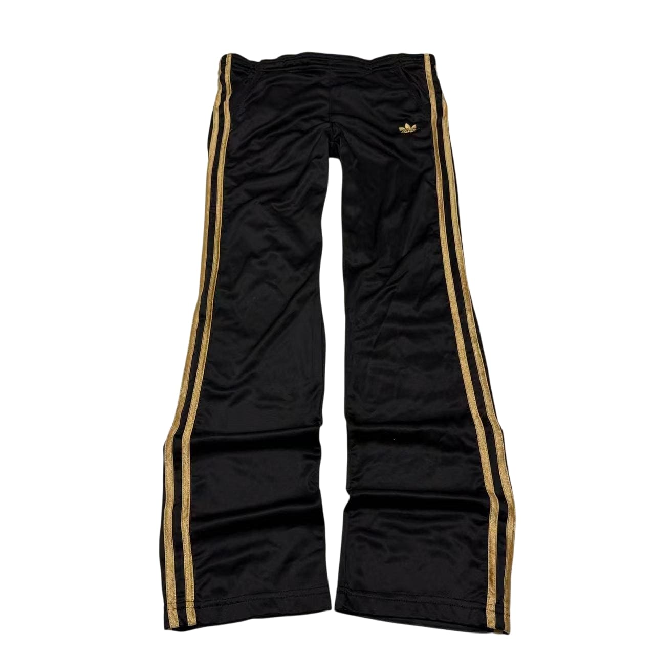Vintage Adidas Originals Black & Gold Track Pants — photo 1 of 9