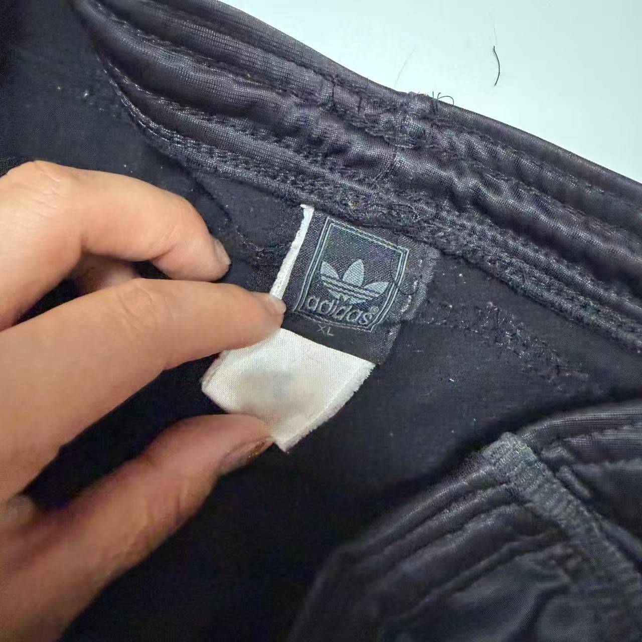 Vintage Adidas Originals Black & Gold Track Pants — photo 3 of 9