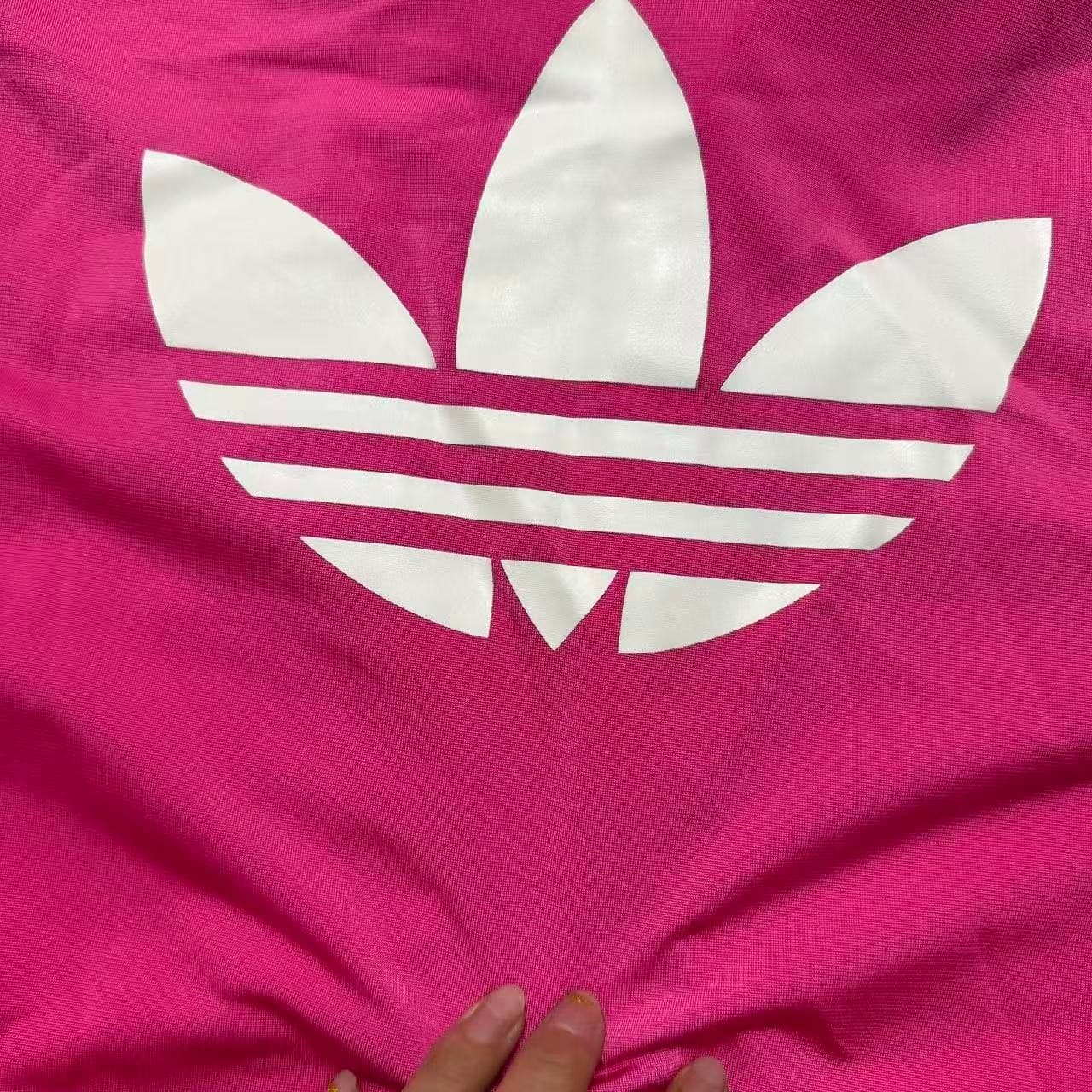 Vintage Adidas Originals Pink Trefoil Track Jacket — photo 7 of 9