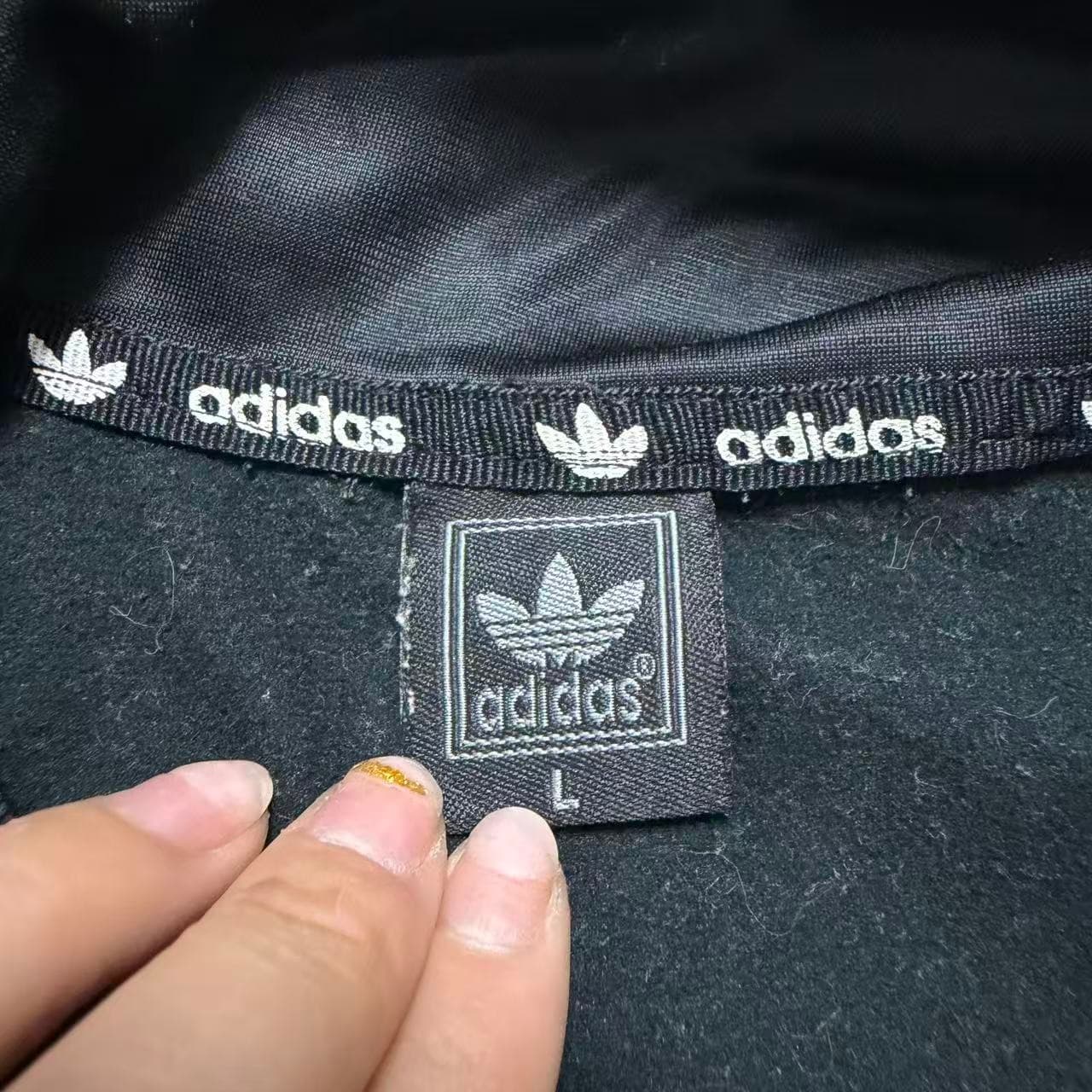 Vintage Adidas Originals Trefoil Track Jacket Black — photo 2 of 9