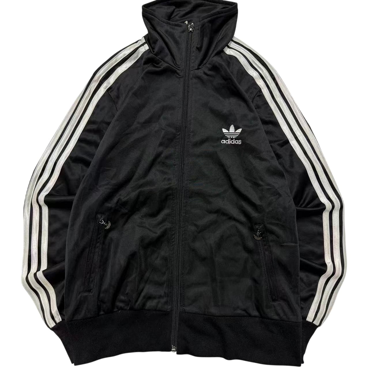 Vintage Adidas Originals Trefoil Track Jacket Black — photo 1 of 9