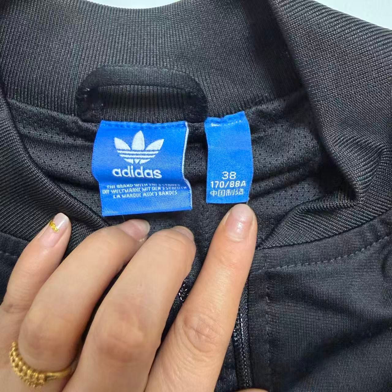 Vintage Adidas Originals Trefoil Track Jacket Black — photo 4 of 7