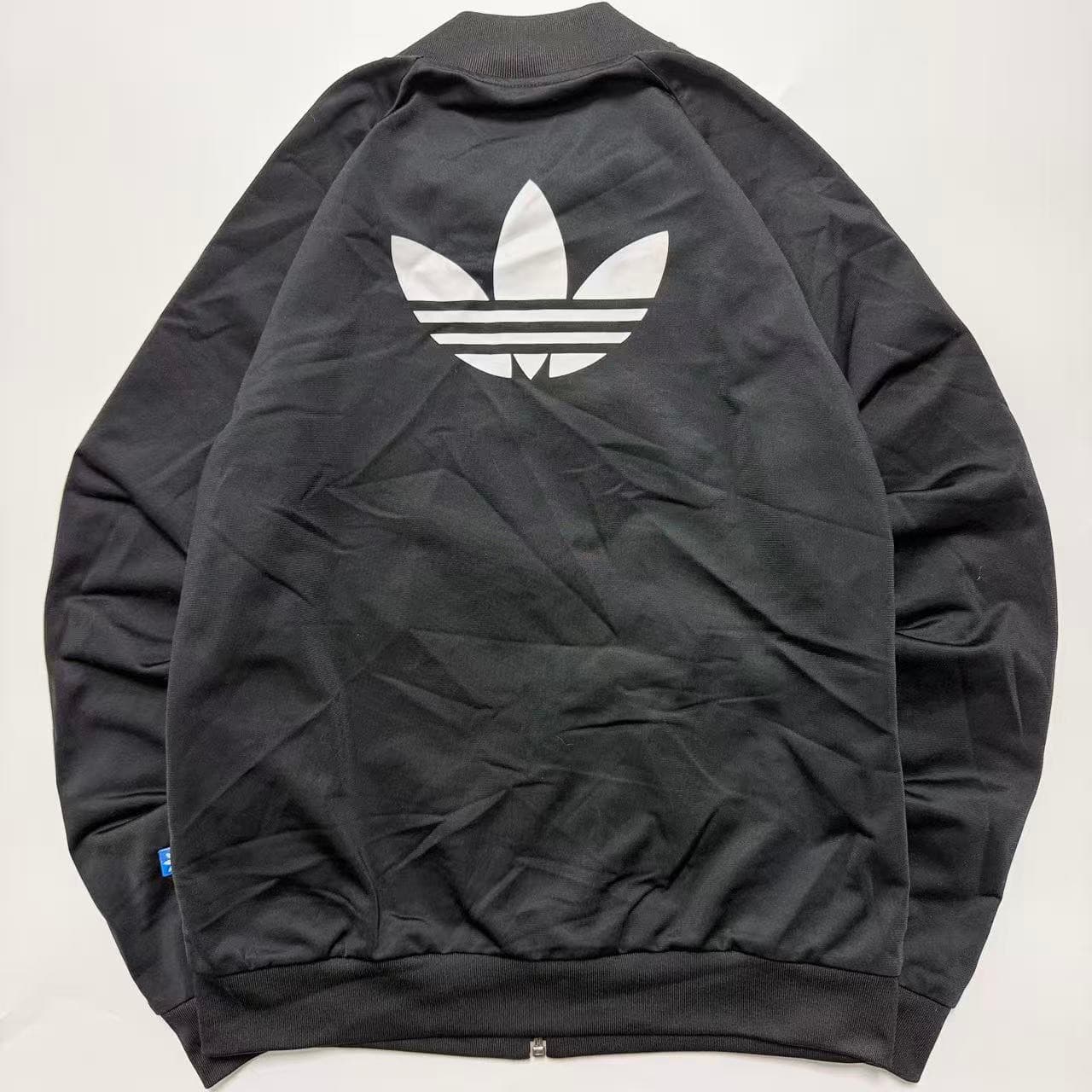 Vintage Adidas Originals Trefoil Track Jacket Black — photo 2 of 7