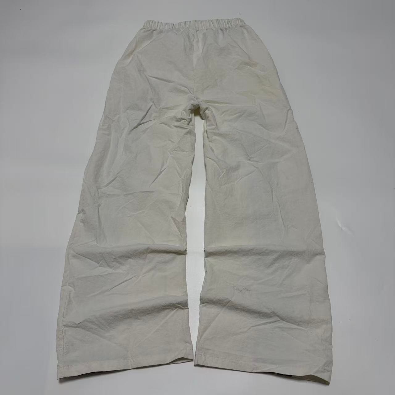 Vintage Adidas Originals Wide Leg Track Pants White Black — photo 4 of 10