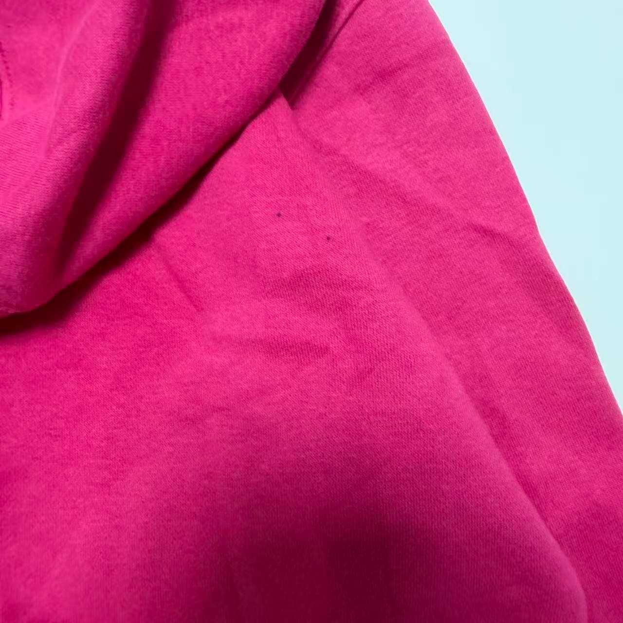 Vintage Adidas Pink Paisley Graphic Full-Zip Hoodie — photo 8 of 9