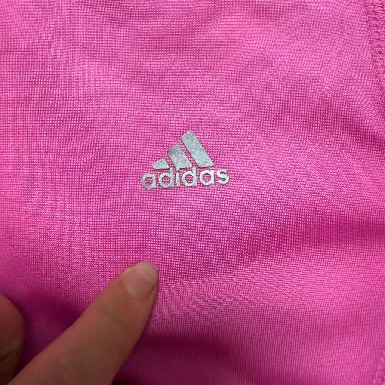 Vintage Adidas Pink Track Jacket Women's Large — photo 4 of 9