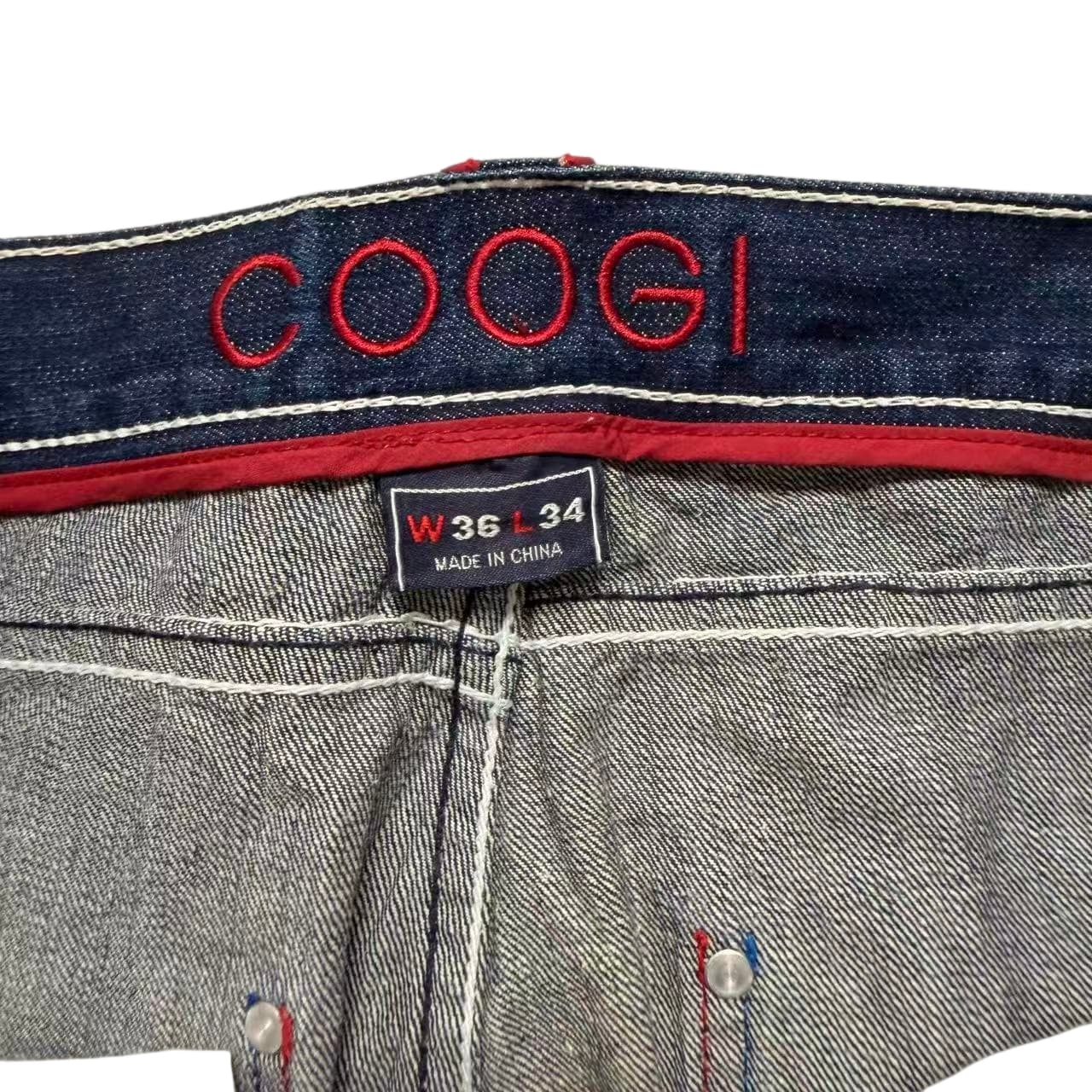 Vintage Coogi Men's Baggy Denim Jeans W36 L34 — photo 4 of 7