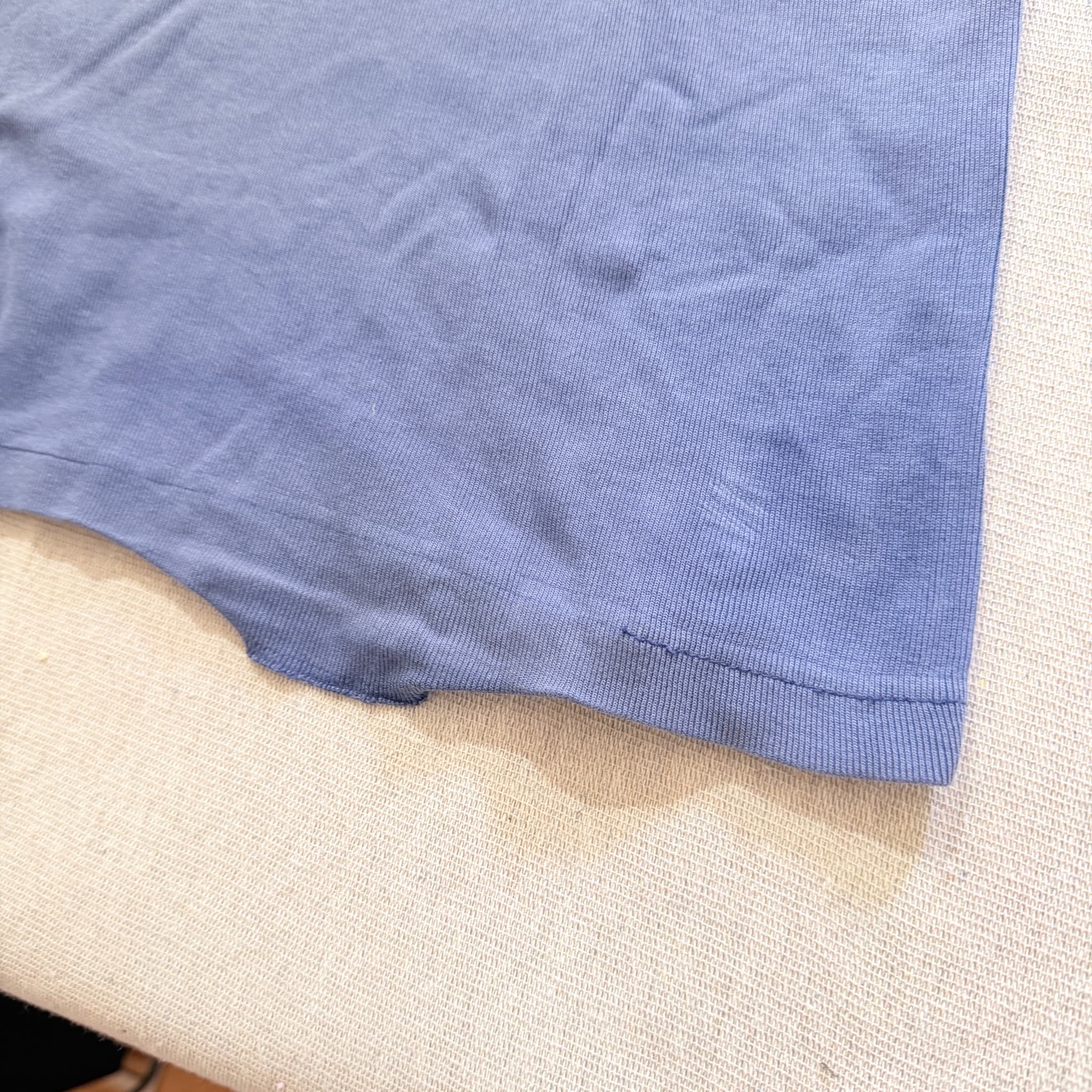 Vintage Freshjive 'Fresh Shine' Ribbed T-Shirt Blue Graphic Tee — photo 4 of 8
