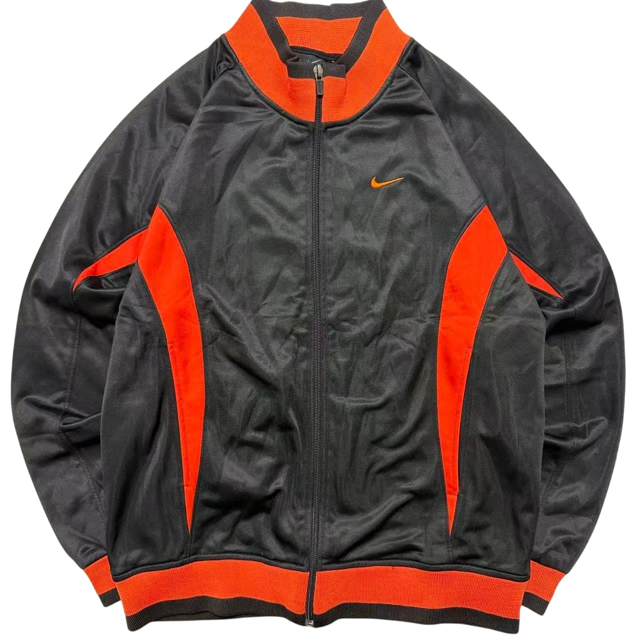 Vintage Nike Black And Orange Track Jacket — photo 1 of 6