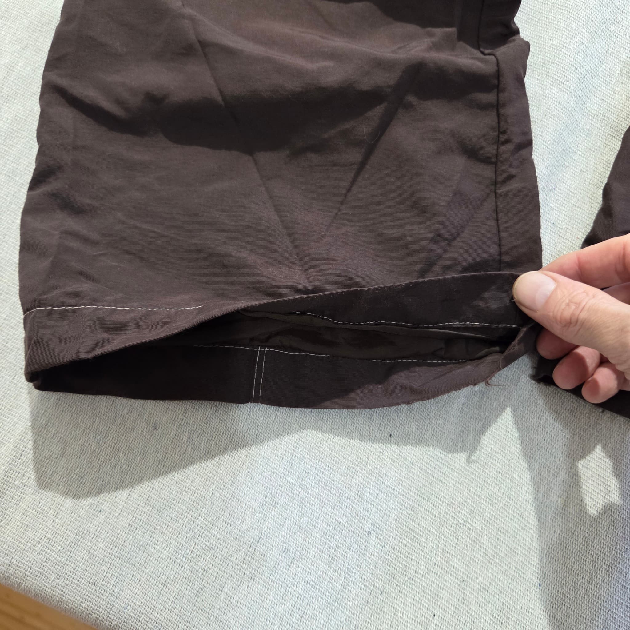 Vintage Nike Brown Baggy Wide Leg Pants — photo 2 of 11