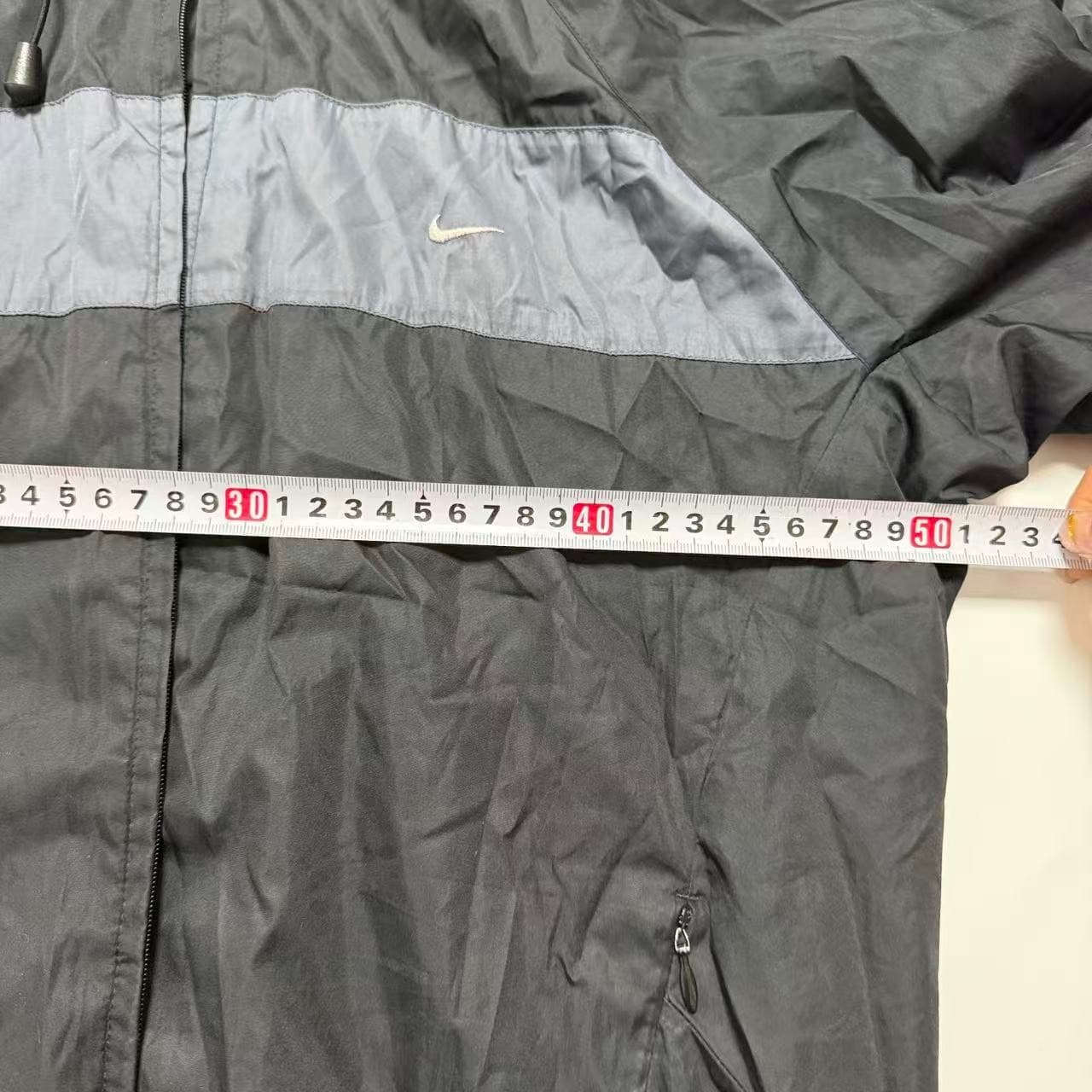 Vintage Nike Clima-Fit Windbreaker Jacket Black Grey — photo 4 of 6