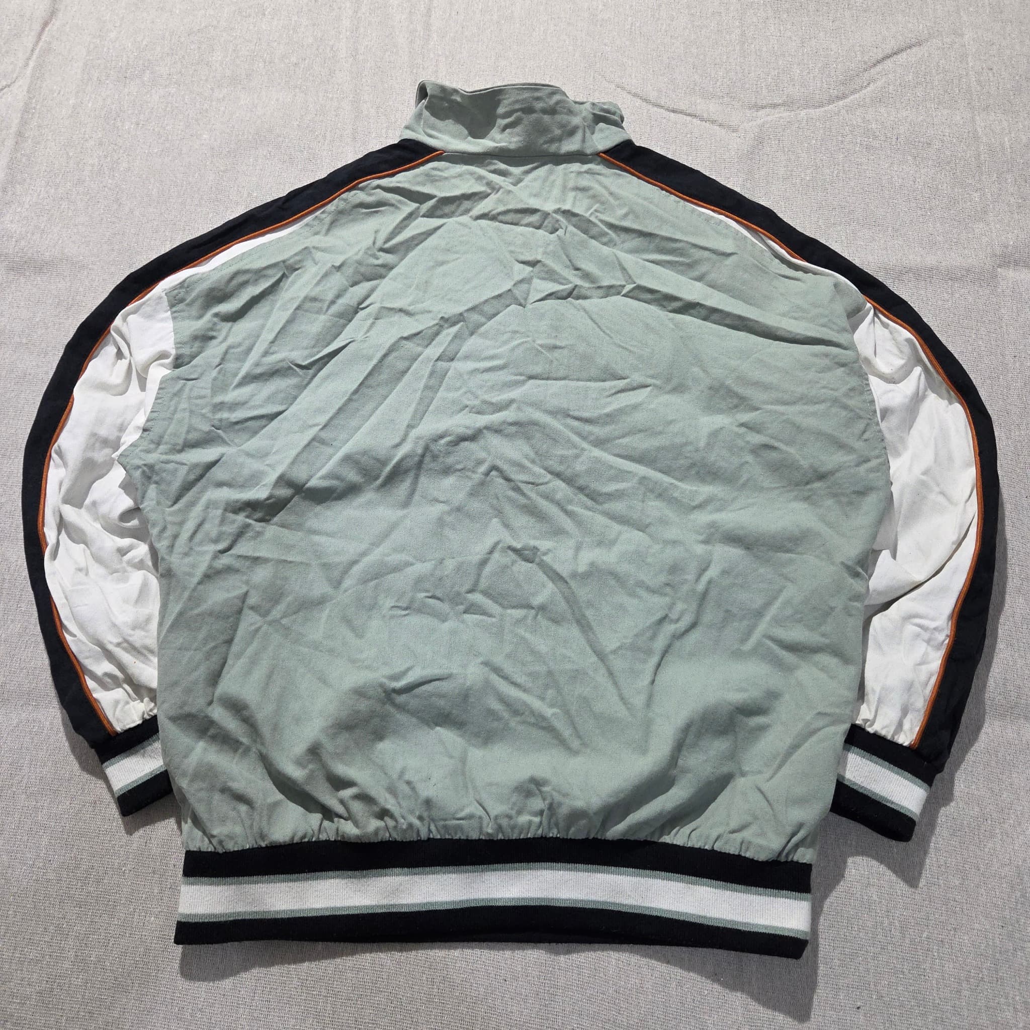 Vintage Nike Since 1972 Quarter-Zip Windbreaker Jacket Sage Green Men's M — photo 4 of 6