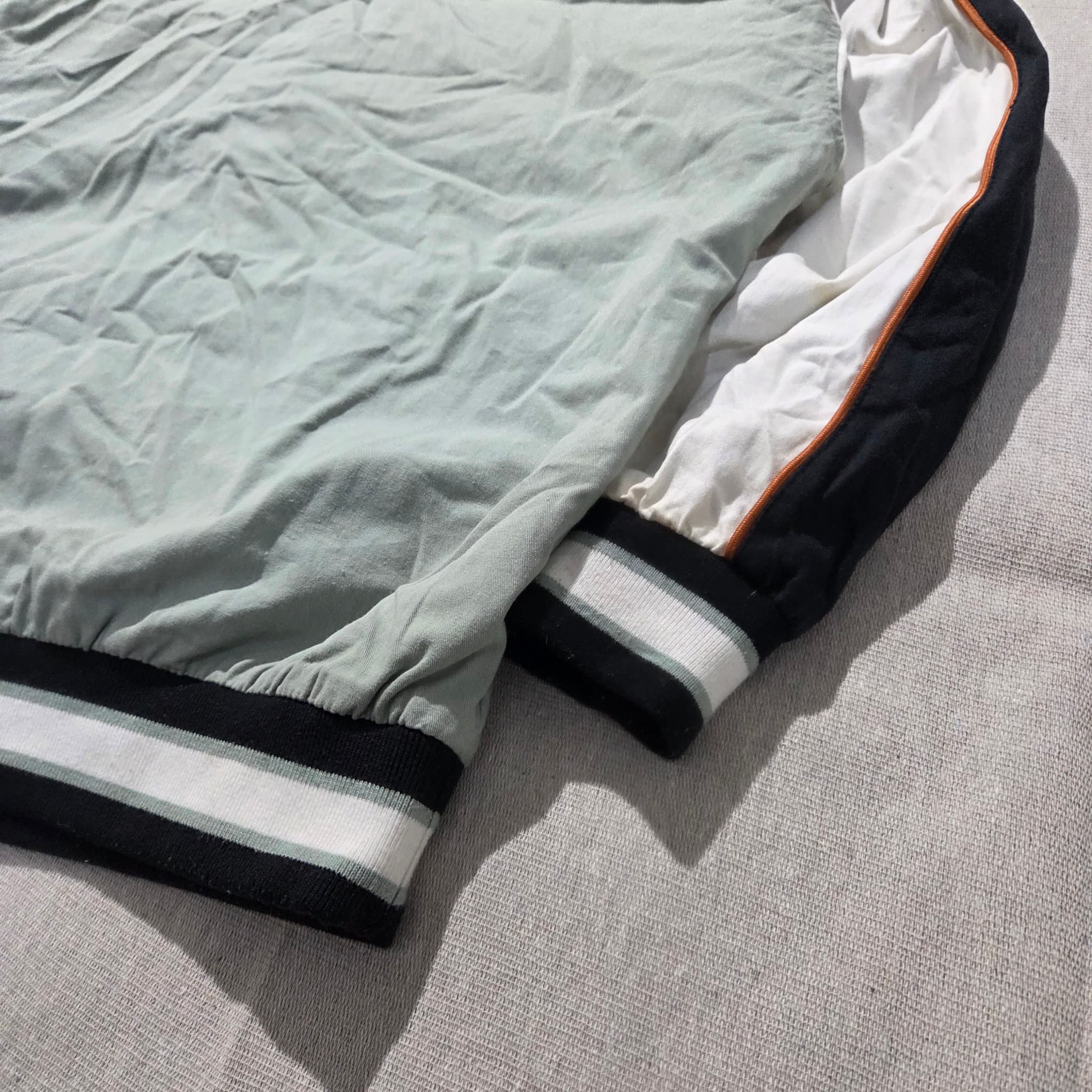 Vintage Nike Since 1972 Quarter-Zip Windbreaker Jacket Sage Green Men's M — photo 5 of 6