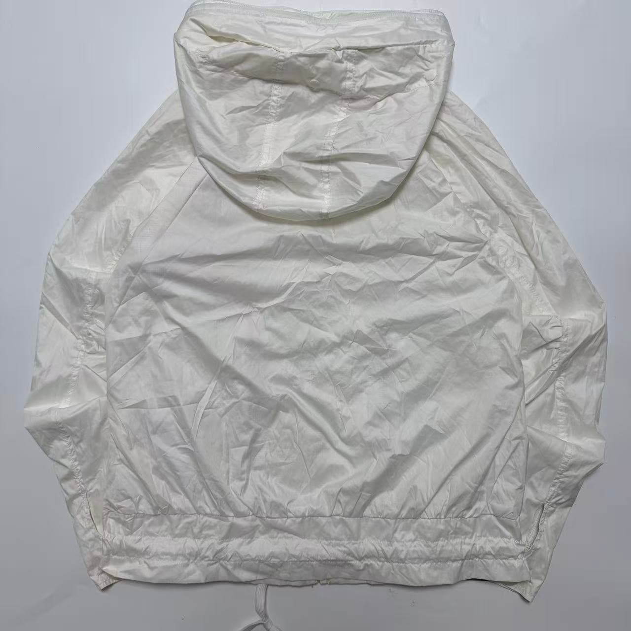 Vintage Puma White Hooded Windbreaker Jacket XL — photo 2 of 7