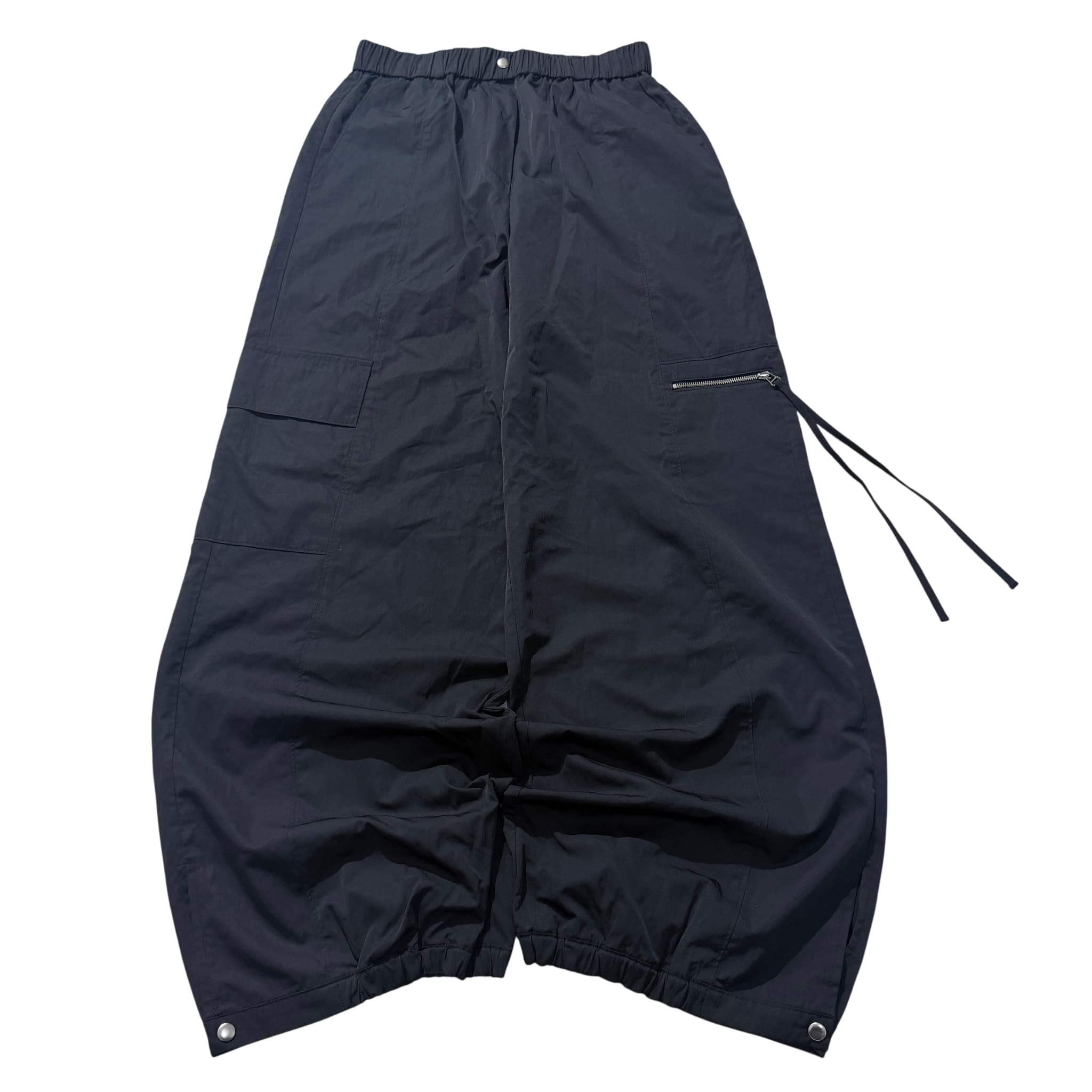 Y-3 Yohji Yamamoto Black Nylon Cargo Parachute Pants — photo 1 of 8